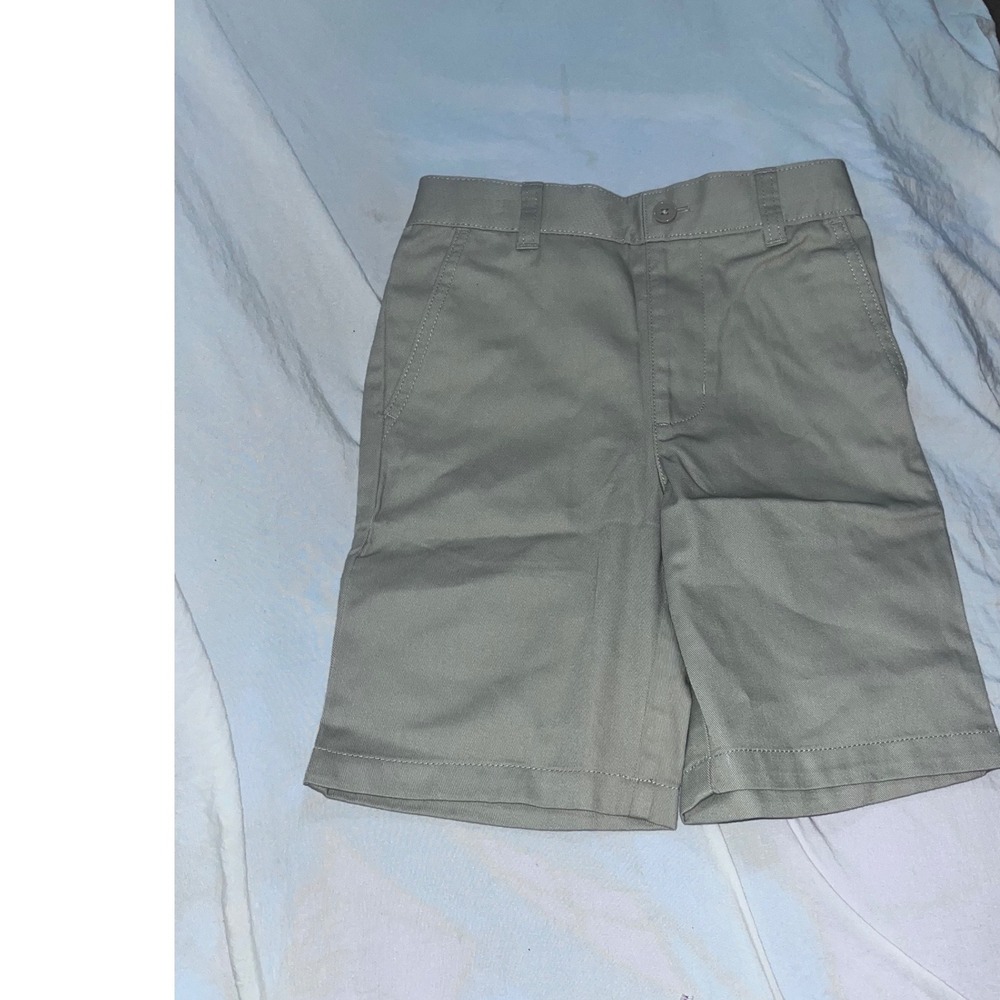 French‎ Toast Boys Khaki Pull-On Twill Shorts School Uniform SH9291 Size 6 NWT